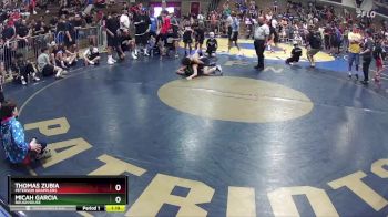 108 lbs Quarterfinal - Micah Garcia, Roughhouse vs Thomas Zubia, Peterson Grapplers