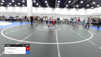 120 lbs C-semi - Caleb Thompson, Va vs Holton Quincy, Nc