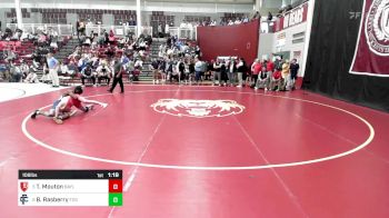 106 lbs Semifinal - Triston Mouton, Baylor School vs Brice Rasberry, Fellowship Christian