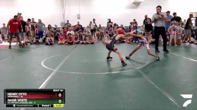 56 lbs Round 3 (8 Team) - Henry Otto, Warhawks vs Nasir White, U2 Upstate Uprising Red