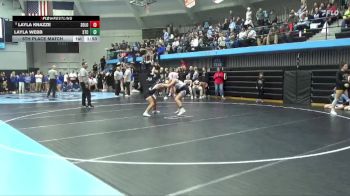 125 lbs 5th Place Match - Layla Knazze, Solon vs Layla Webb, South Tama