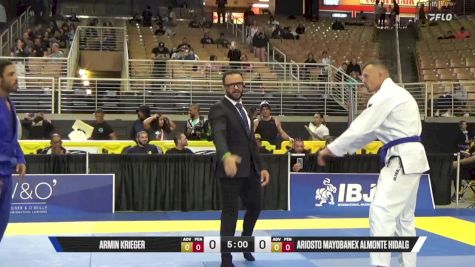 Ariosto Mayobanex Almonte Hidalg vs Armin Krieger 2025 Pan Jiu Jitsu IBJJF Championship