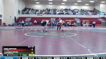 235 lbs Semifinal - Amie Hartman, Mt. Home vs Cameron Spicer, Rocky Mountain