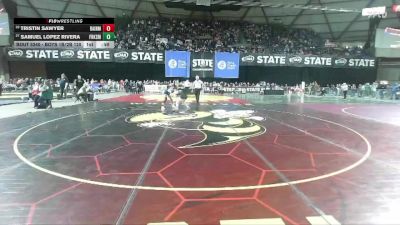 Boys 1B/2B 120 Cons. Round 1 - Tristin Sawyer, Rainier vs Samuel Lopez Rivera, Forks