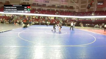 126 lbs Cons. Round 2 - Kaitlin DeAlba, Boise vs Zayden Wilson, Kuna