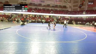 126 lbs Cons. Round 2 - Kaitlin DeAlba, Boise vs Zayden Wilson, Kuna