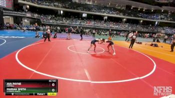 6A 120 lbs Quarterfinal - Ava Payne, Coppell vs Mariah Smith, Cypress Ranch