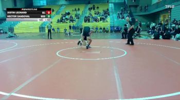 150 lbs Round 4 (6 Team) - Justin Leonard, Hillsboro vs Hector Sandoval, Woodburn