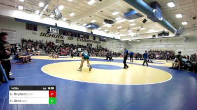 148 lbs Consi Of 32 #2 - Noah Reynolds, Clovis vs Henry Good, Clovis