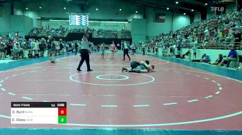 170 lbs Semifinal - Dainton Byrd, Mountain View Youth Wrestling Club vs Ewan Glass, Georgia