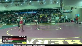 157 lbs Cons. Round 2 - Ben Durocher, Wisconsin-Parkside vs Nathan Baca, Minot State (N.D.)