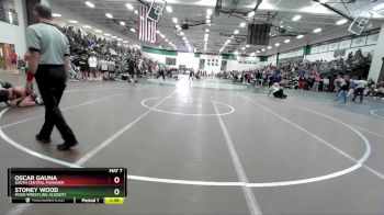 106 lbs Champ. Round 2 - Oscar Gauna, South Central Punisher vs Stoney Wood, Moen Wrestling Academy