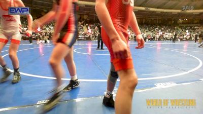 100 lbs Semifinal - Chase Randolph, Ohio Crazy Goats vs Sam Trujillo, Grant County Elite