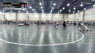 150 lbs Round Of 32 - Enzo Amado, ATT / Mocco Wrestling vs Charly Sainteus, Youth Impact Center Wrestling Club