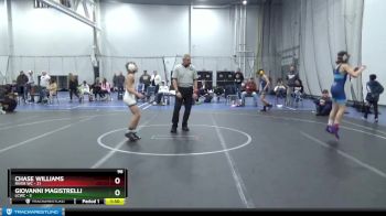96 lbs Round 4 (6 Team) - Chase Williams, River WC vs Giovanni Magistrelli, LCWC
