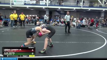 92 lbs Round 2 (8 Team) - Elise Gilfoil, Team Nauman vs Jeremy Cannedy Jr., East Coast Elite