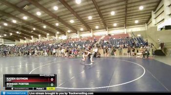132 lbs Quarterfinal - Kaden Guymon, Utah vs Bohdan Porter, Alaska