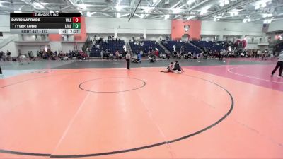 197 lbs Cons. Round 4 - Tyler Lobb, Lycoming vs David LaPrade, Williams College