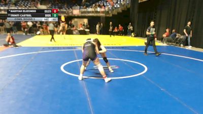 5A 130 lbs Cons. Round 2 - Triniti Casteel, North Richland Hills Birdville vs Nadiyah Elizondo, College Station