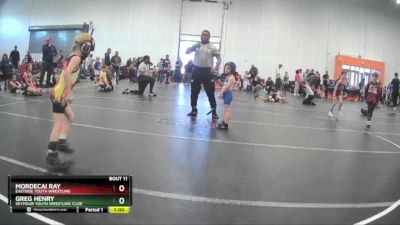 41 lbs Round 1 - Greg Henry, Seymour Youth Wrestling Club vs Mordecai Ray, Eastside Youth Wrestling