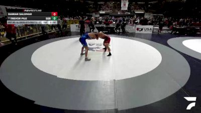 Champ. Round 1 - Damian Saldivar vs Trevor Pile, Bay Area Dragons Wrestling Center