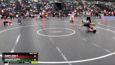 141 lbs Quarterfinal - Joseph Airola, Nebraska-Kearney vs Armando Garcia, Northern Colorado