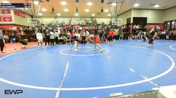 126 lbs Semifinal - Luis Flores, Kiefer High School vs Case Thompson, McAlester