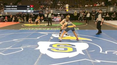 3rd Place Match - Jaden Peters, Gretna vs Grady Meyer, Wahoo