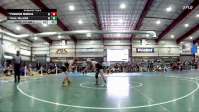 165 lbs Cons. Round 1 - Preston Morris, Spring Creek vs Paul Walker, Pahrump Valley