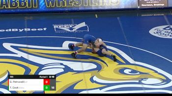 165 lbs Tanner Cook, South Dakota State vs Giano Petrucelli, Air Force