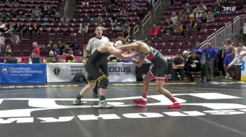172 lbs Consi 1 - Derek Dube, General McLane vs Vinnie Fugazzotto, Northwestern Leh