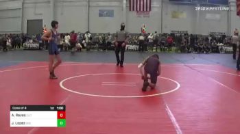 114 lbs Consi Of 4 - Abel Reyes, Elite MMA vs Jobe Lopez, Dog Pound