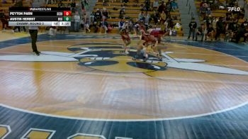 141 lbs Champ. Round 2 - Peyton Parn, Saint Cloud State vs Austin Herbst, Wisconsin-La Crosse