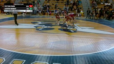 141 lbs Champ. Round 2 - Peyton Parn, Saint Cloud State vs Austin Herbst, Wisconsin-La Crosse