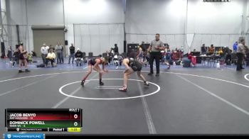 92 lbs Finals (2 Team) - Jacob Benyo, Mat Assassins vs Dominick Powell, River WC