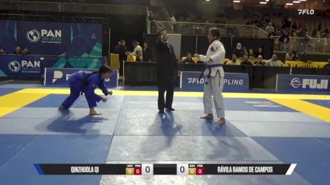 Rávila Ramos De Campos vs Qinzhuola Qi 2025 Pan Jiu Jitsu IBJJF Championship