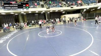 125 lbs Cons. Round 5 - Journey Jackson, Unattached vs Sabina Charlebois, Unattached