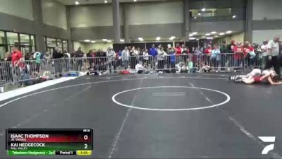 105 lbs Quarterfinal - Kai Hedgecock, Mill Valley vs Isaac Thompson, Jr. Vikings