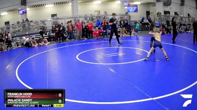 65 lbs Champ. Round 1 - Malachi Gandy, Boneyard Wrestling Academy vs Franklin Hood, Scots Wrestling Club