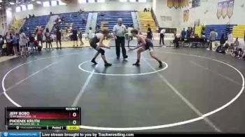 126 lbs Round 1 (8 Team) - Jeff Bobo, Team Barracuda vs Phoenix Kruth, Deland Bulldog WC