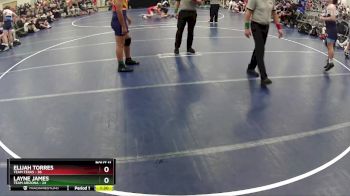 220 lbs Round 4 (6 Team) - Elijah Torres, Team Texas vs Layne James, Team Arizona