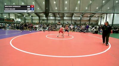 106 lbs Cons. Rd Of 16 - Brayden Harrison, Hermiston vs Kruz Keller, Immortal Athletic WC /Waverly-Shell Rock HS