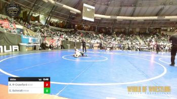 85 lbs Semifinal - Apollo Rojas-Crawford, Bear Cave vs Graham Schmidt, Brawlers Wrestling Club KS