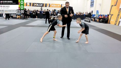 Oliver Graybill vs Nino Wiles 2026 PBJJF Pan American Jiu-Jitsu Championships