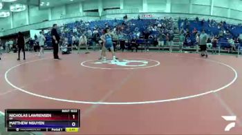 106 lbs Quarterfinal - Nicholas Lawrensen, OH vs Matthew Nguyen, IL