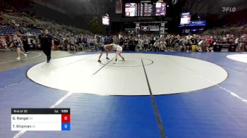 126 lbs Rnd Of 32 - Gavin Rangel, Oregon vs Toby Shipman, Oklahoma