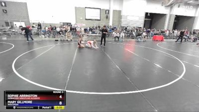 140 lbs Round 3 - Sophie Arrington, Sarbacker Wrestling Academy vs Mary Gillmore, Wisconsin