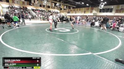 87 lbs Quarterfinal - Eric Nunez, Pounders W.C vs David Cheltsov, Savage House