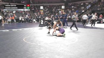165 lbs Quarterfinal - Tigran Greyan, Valencia/Valencia (SS) vs Mason Carnrite, Poway (SD)