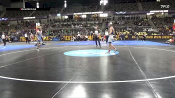 125 lbs Cons. Round 3 - Colton Drousias, Glenville St. vs Jaxson Rohman, Augustana (SD)